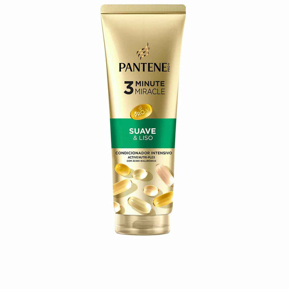Pantene Miracle 3 Minute Suave y Liso Acondicionador Intensivo Unisex, 220 ml