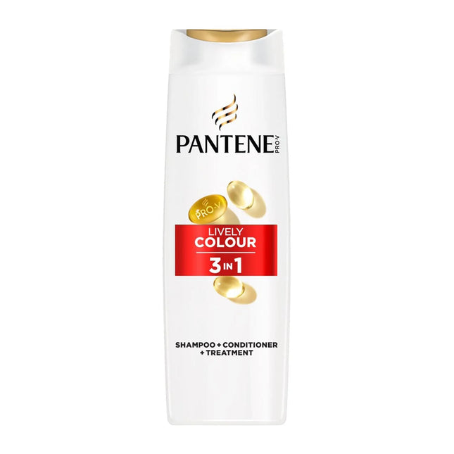 Pantene Pro-V Lively Colour Champu 3en1 Unisex, 325 ml