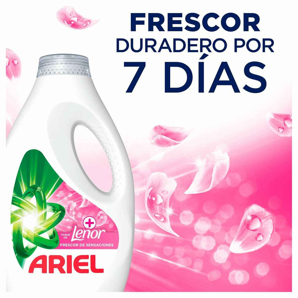 Ariel Fresh Sensations Detergente Líquido 30 Dosis