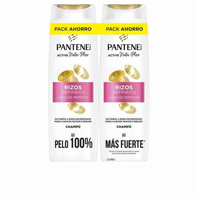 Pantene Rizos Definidos Champú Lote Unisex, 2 X 325 ml