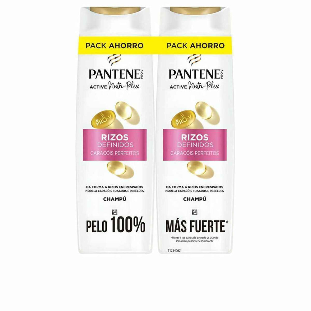 Pantene Rizos Definidos Champú Lote Unisex, 2 X 325 ml
