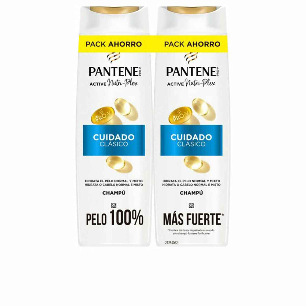 Pantene Cuidado Clásico Champú Lote Unisex, 2 X 325 ml