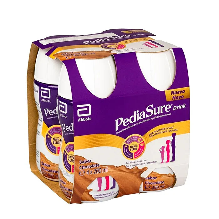 Pediasure Drink Chocolate, 4x 200 ml