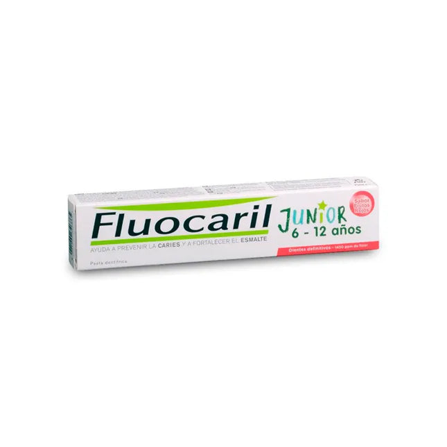 Fluocaril Junior Red Fruit – Gel, 75 ml