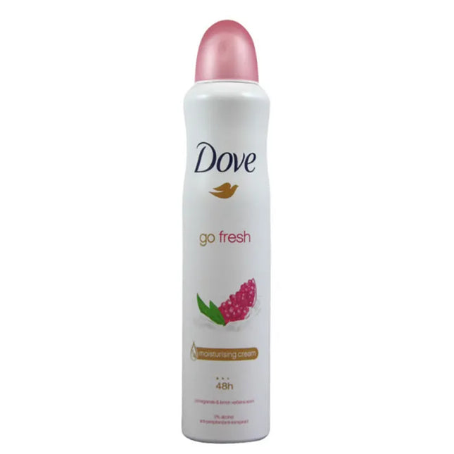 DOVE Go Fresh Pomegranate & Lemon – Deodorant Spray Unisex, 250 ml