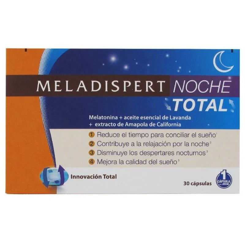 Meladispert Total Night, 30 capsules