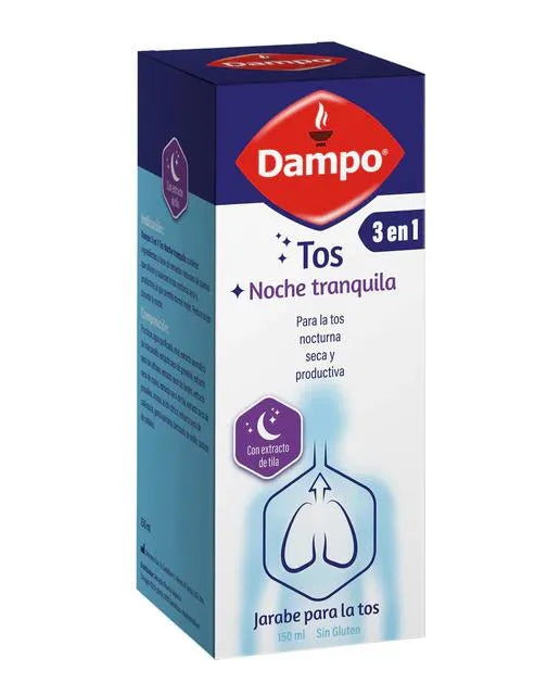 Dampo Cough Syrup 3 In 1 Calm Night, 150 ml
