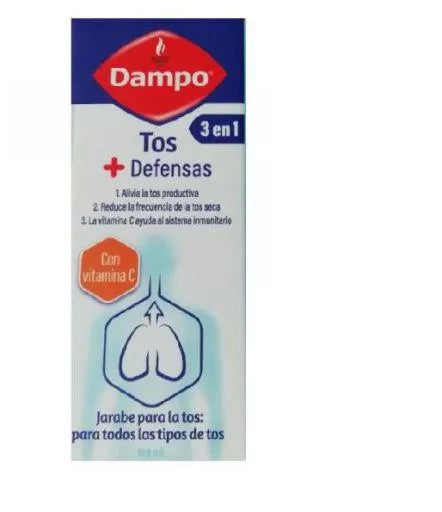 Dampo Syrup 3 In 1 Cough Defense, 150 ml