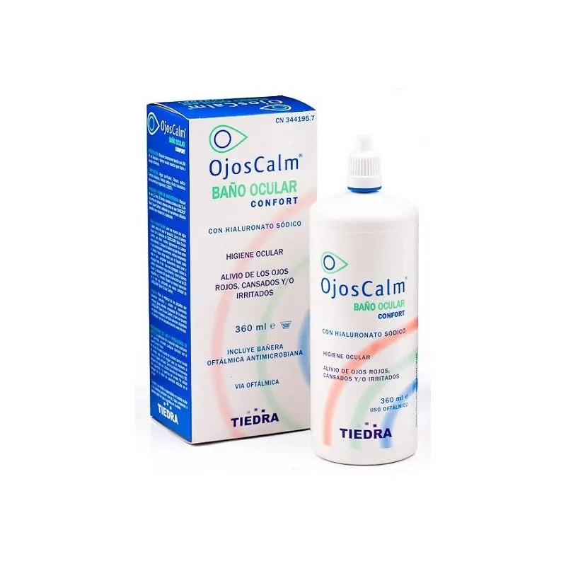 Ojoscalm Sterile Eye Bath Unisex, 360 ml