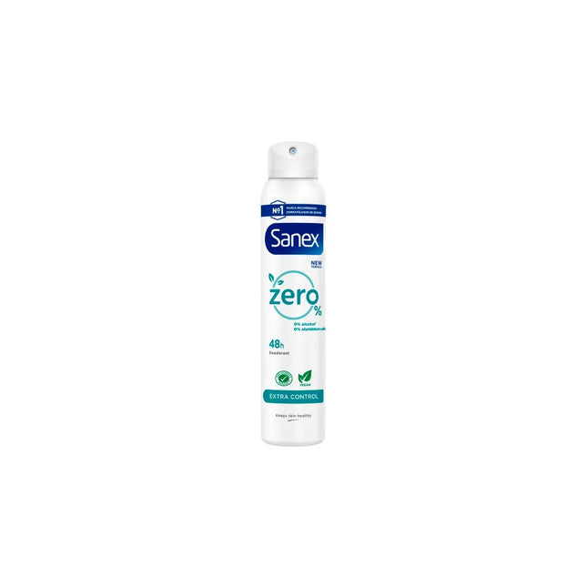 Sanex Zero Extra-Control Desodorante – Spray Unisex, 200 ml