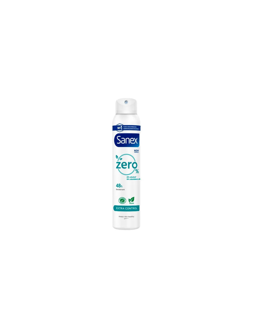 Sanex Zero Extra-Control Desodorante – Spray Unisex, 200 ml