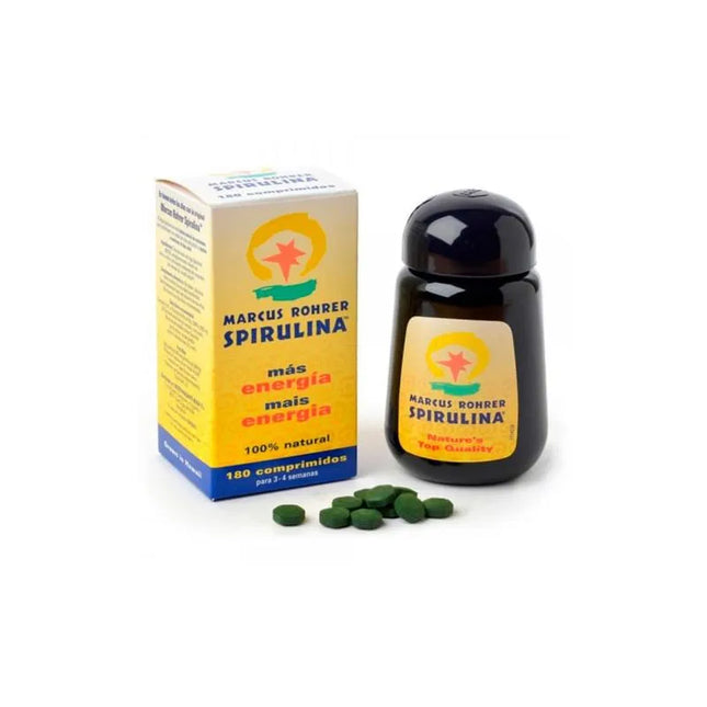 Marcus Rohrer Spirulina, 180 capsules