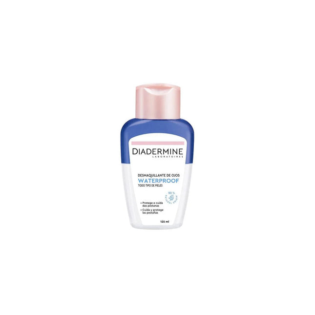 Diadermine Desmaquillante Ojos Waterproof Unisex, 125 ml