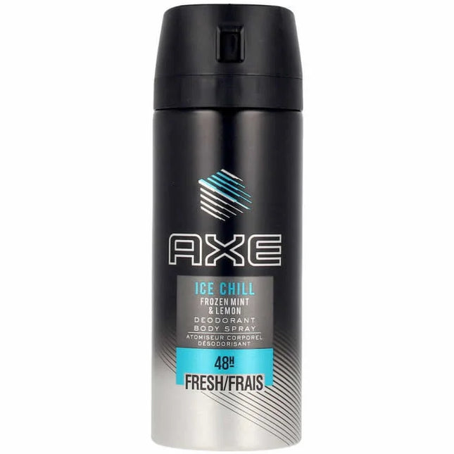 AXE Ice Chill – Deodorant Frozen Mint And Lemon Spray Unisex, 150 ml