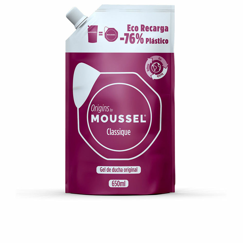 Moussel Classique – Gel De Ducha Original Recarga Unisex, 650 ml
