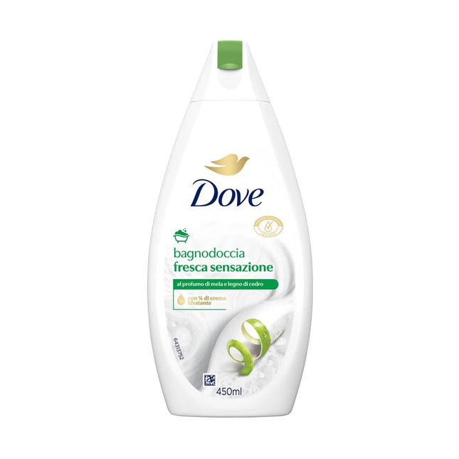 DOVE Fresca Sensazione – Gel De Baño Unisex, 450 ml