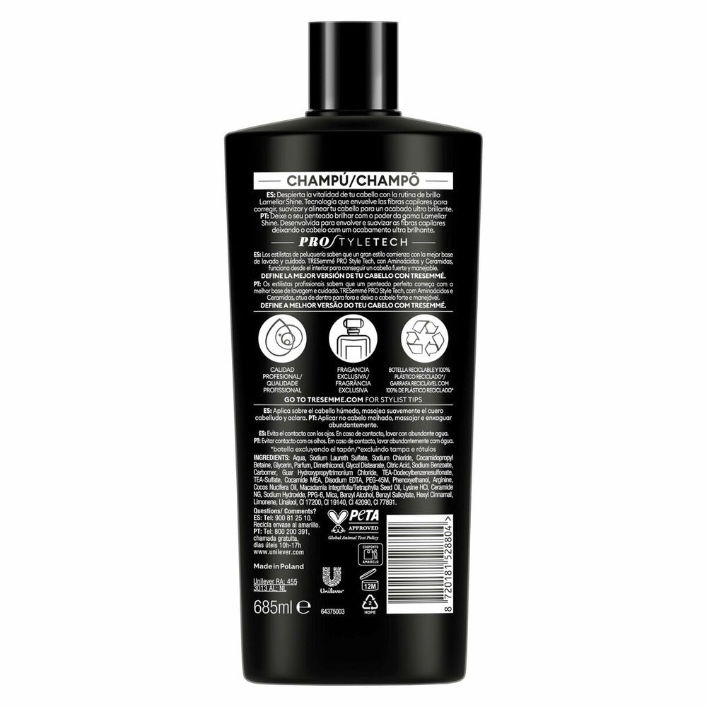 Tresemmé Lamellar Shine Ultra Brillo Champú Unisex, 685 ml