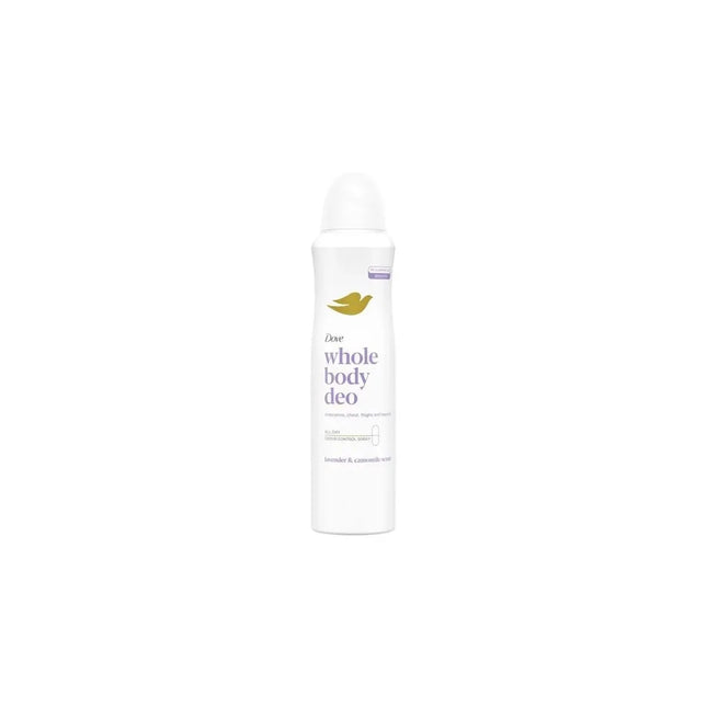 DOVE Lavanda y Camomila Unisex Desodorante – Spray Corporal, 150 ml