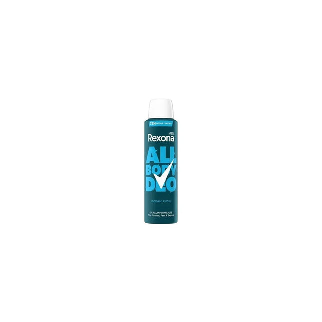 Rexona Ocean Rush Men Para Todo El Cuerpo Desodorante – Spray Unisex, 150 ml