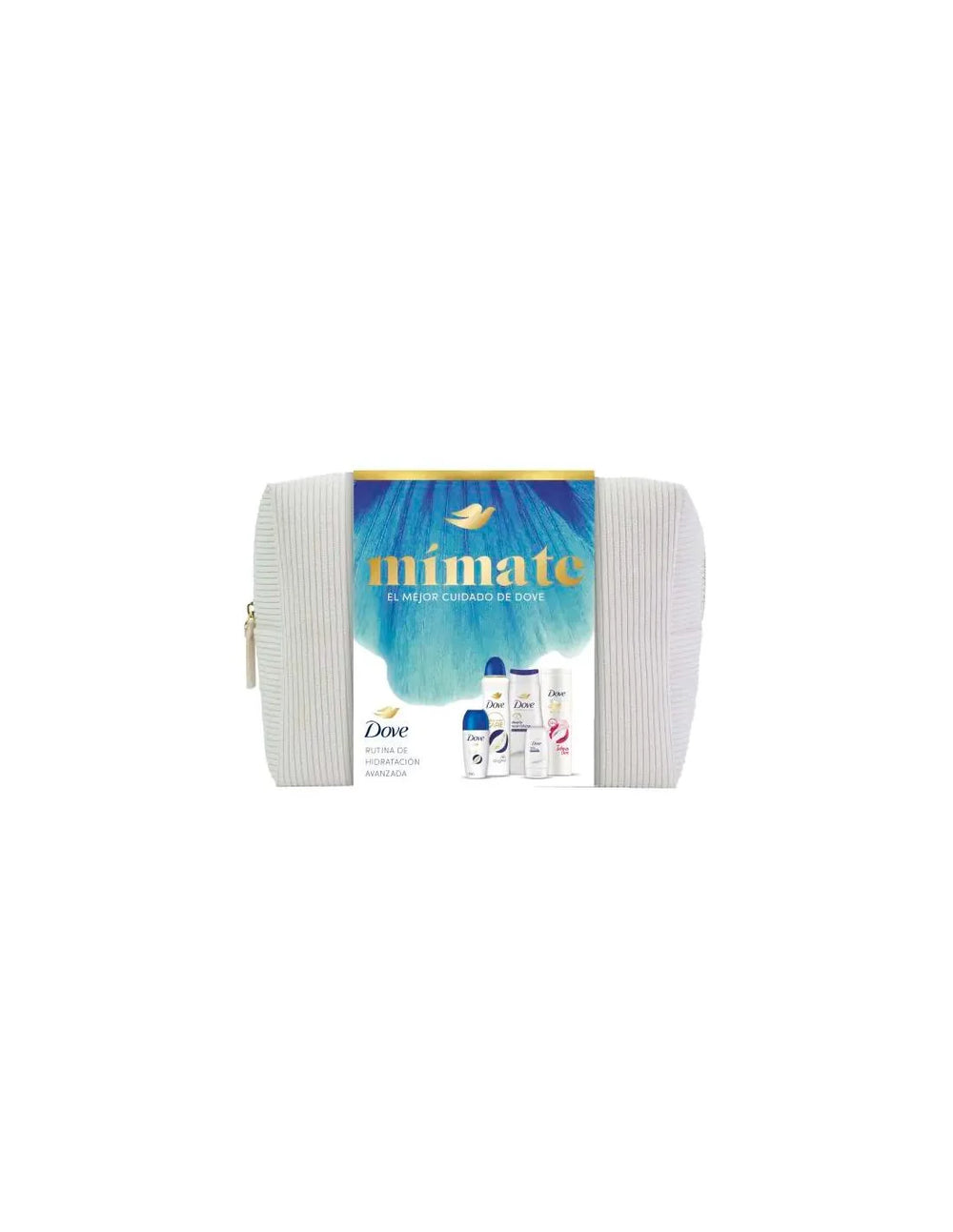 DOVE Neceser Mimate 5 Piezas- Body Intensivo 250 ml Desodorante Roll-On Unisex, 50 ml