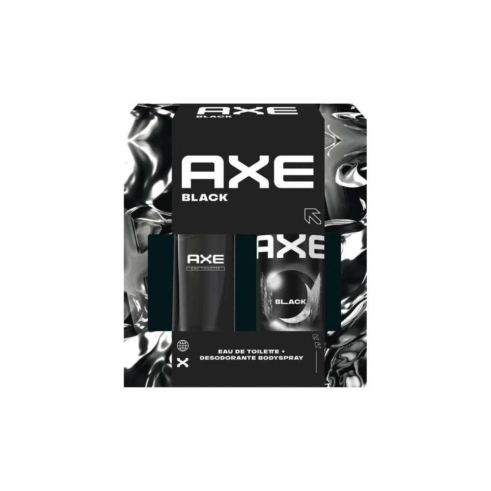 AXE Eau de Toilette Unisex 75 Black Desodorante 150 Estuche -D