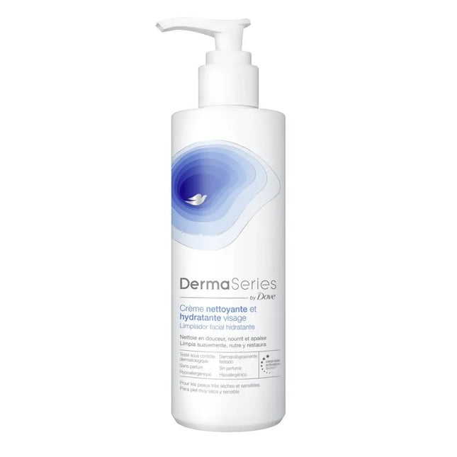 Dove Dermaseries Moisturising Facial Cleanser, 250 ml