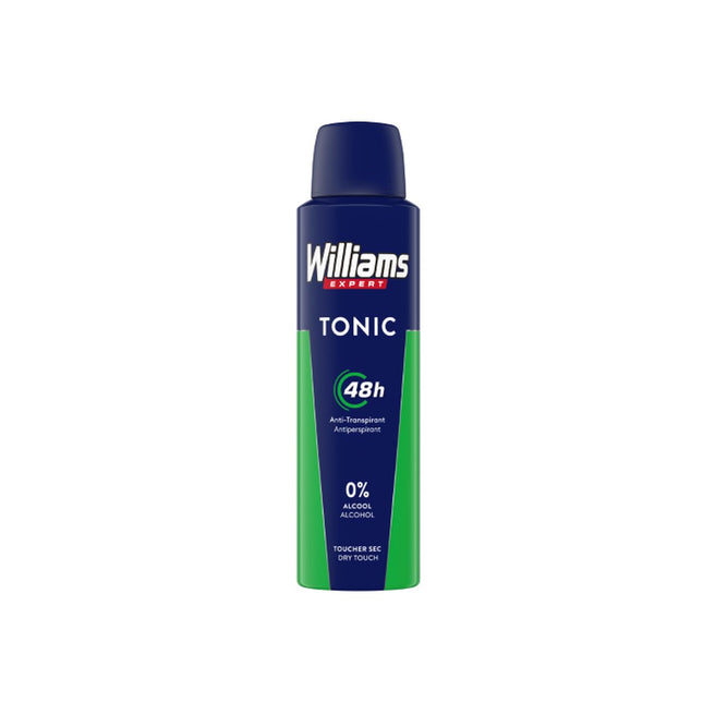 Williams Expert Williams Desodorante – Spray Tonic Unisex, 150 ml