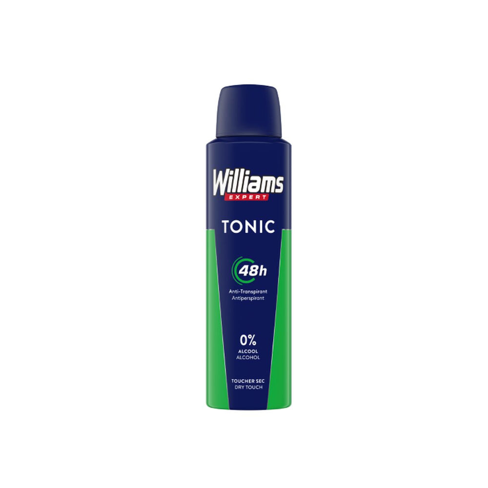 Williams Expert Williams Desodorante – Spray Tonic Unisex, 150 ml