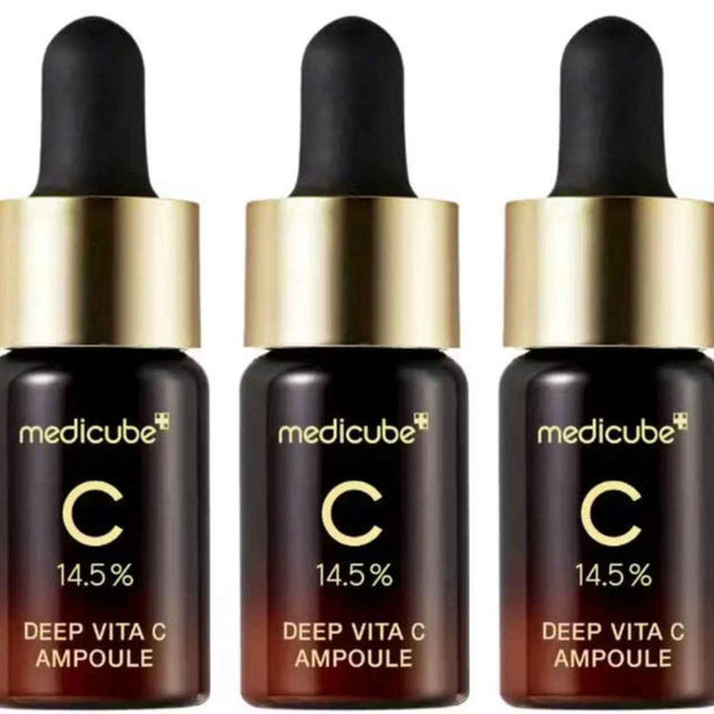 Medicube Set Medicube Deep Vita C Brightening – Tonic Lotion Unisex, For Face & Neck, 3 pcs, 30 g