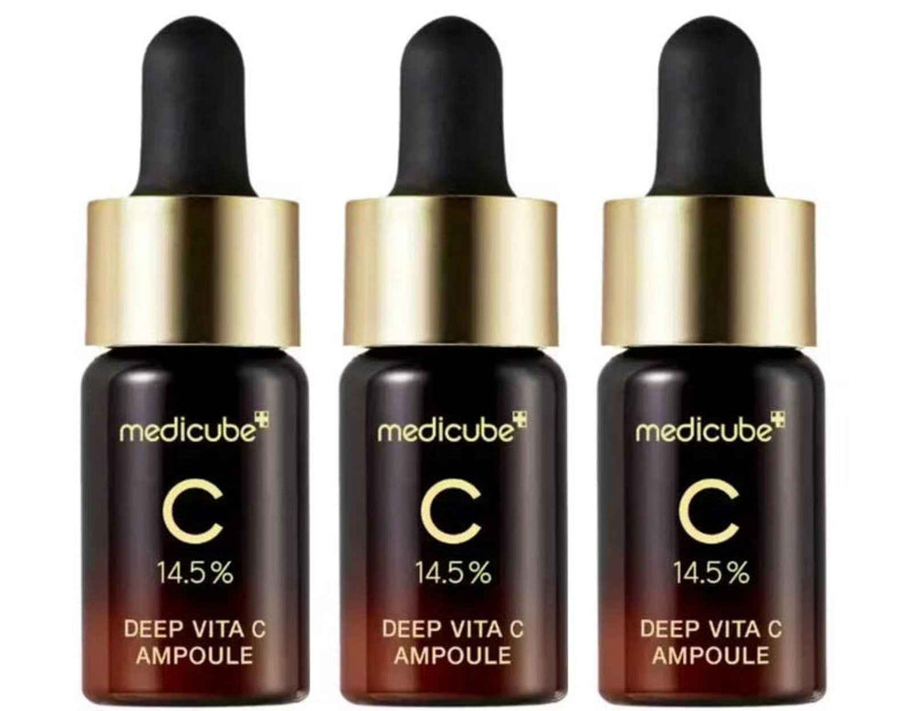 Medicube Set Medicube Deep Vita C Brightening – Tonic Lotion Unisex, For Face & Neck, 3 pcs, 30 g