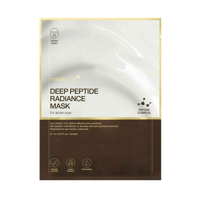 Medicube Deep Peptide Mask Enhances elasticity – Sheet Mask Unisex, For Face, 27 ml