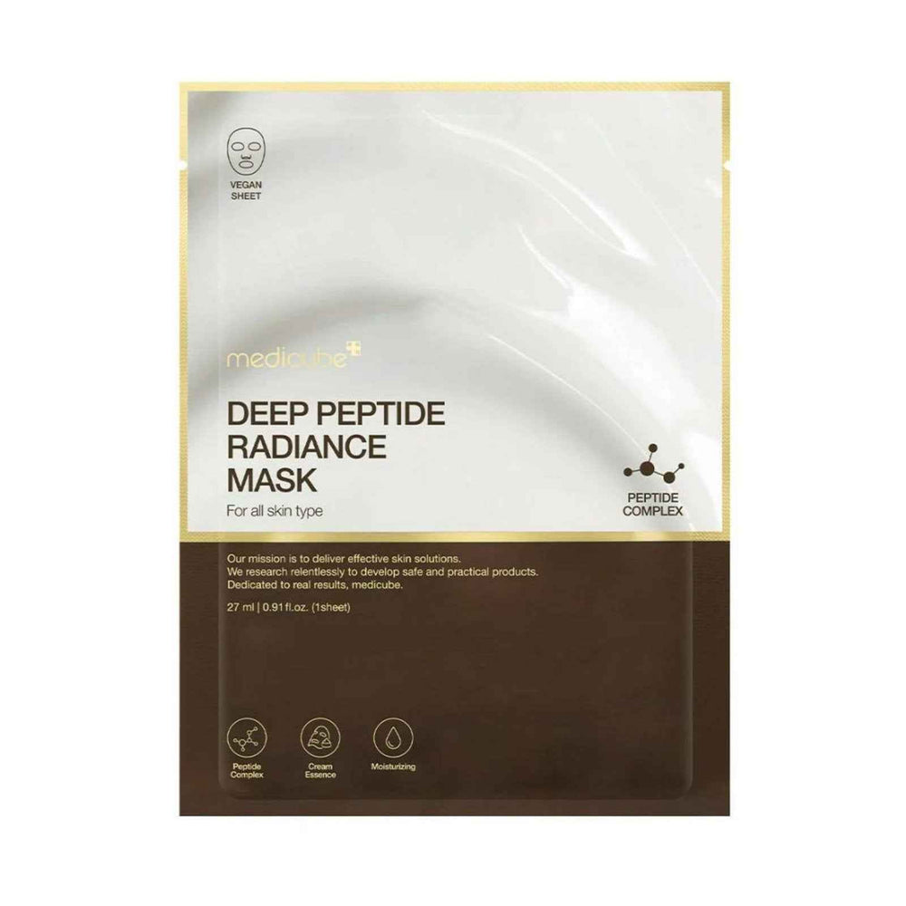 Medicube Deep Peptide Mask Enhances elasticity – Sheet Mask Unisex, For Face, 27 ml