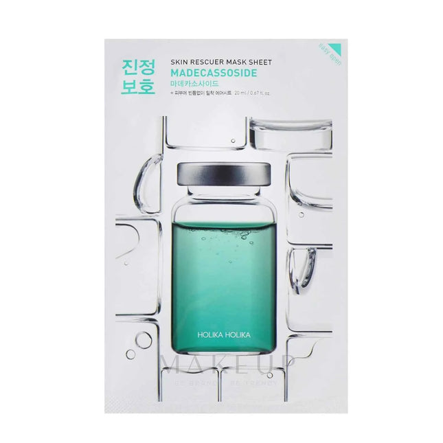Holika Skin Rescue Mascarilla Facial Madecassoside Unisex, 20 ml