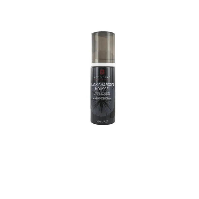 Erborian Black Charcoal Cleansing Foam With Purifying Charcoal, 140 ml