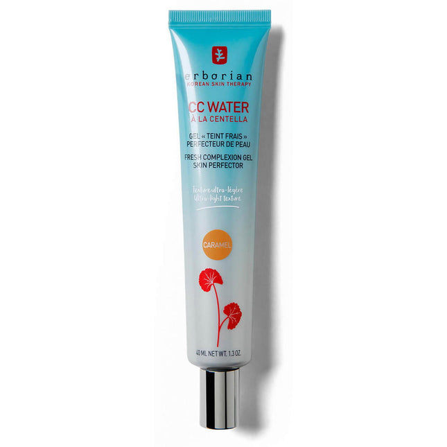Erborian CC Water Illuminating – CC Cream for Women, Caramel, 40 ml