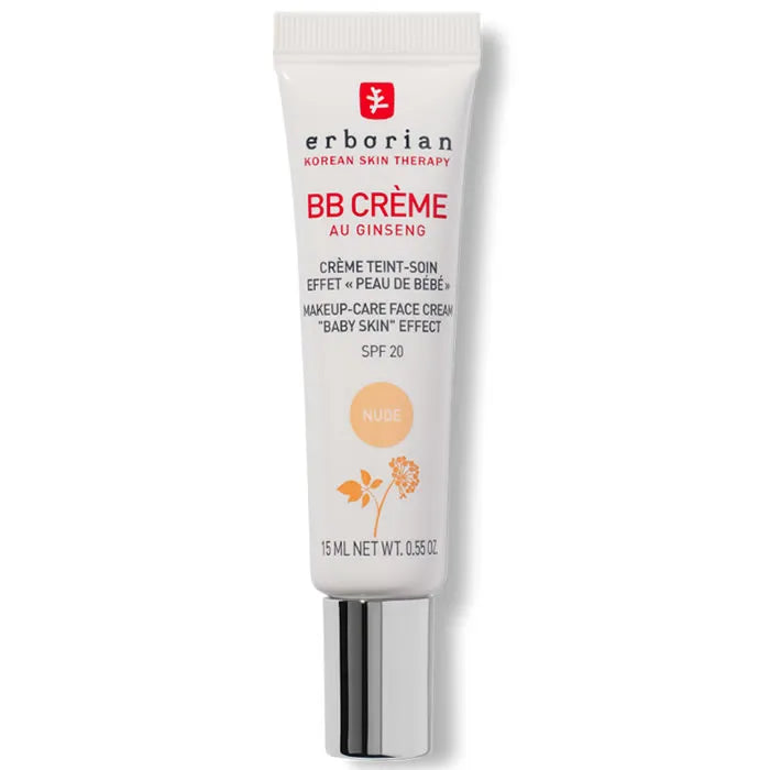 Erborian BB Crème Au Ginseng Nude Spf 20 Unisex, 15 ml