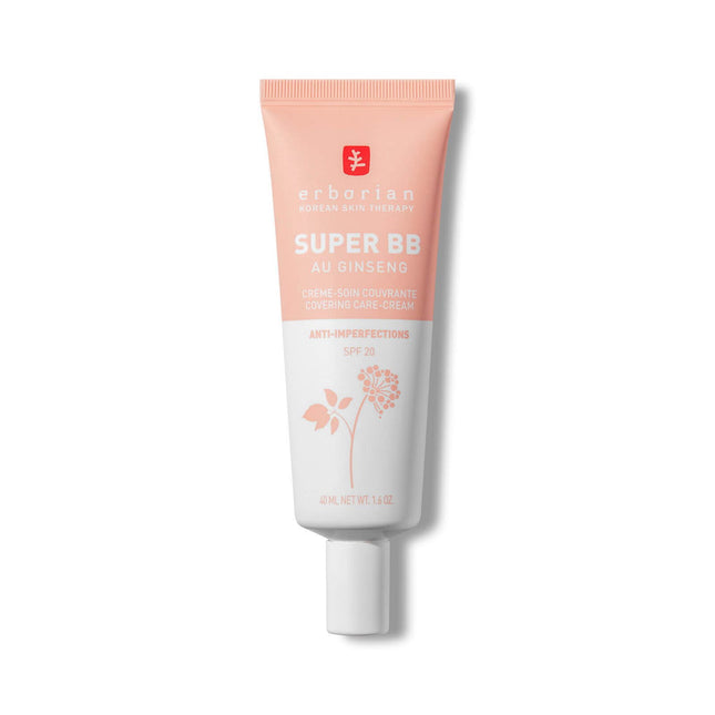 Erborian Super BB Ginseng High Coverage – BB Cream for Women, Clair, SPF20, 40 ml