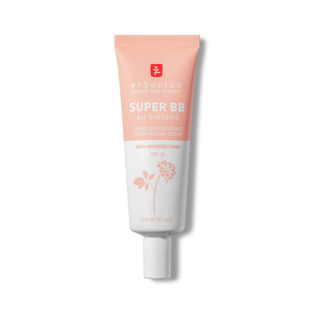 Erborian Super BB Ginseng High Coverage – BB Cream for Women, Clair, SPF20, 40 ml