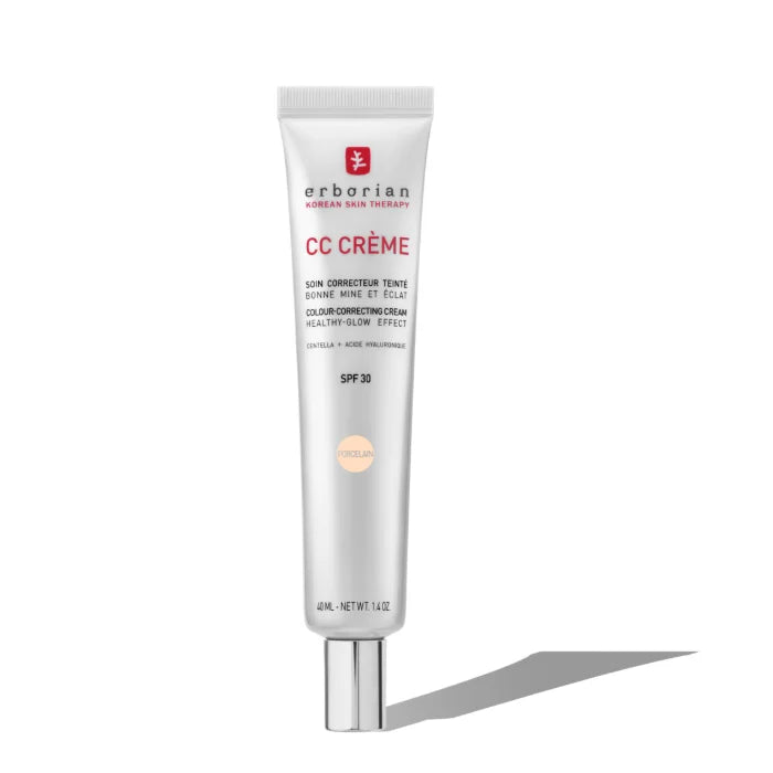 Erborian CC Crème Colour Correcting – Cream Spf30 Porcelain Unisex, 40 ml