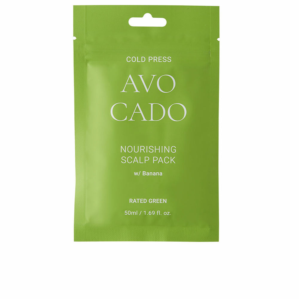 Rated Green Cold Press Avocado Nourishing Scalp Unisex, 50 ml