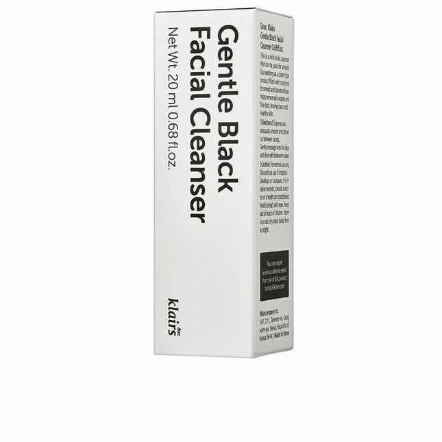 Klairs Gentle Black Facial Cleanser Unisex, 20 ml