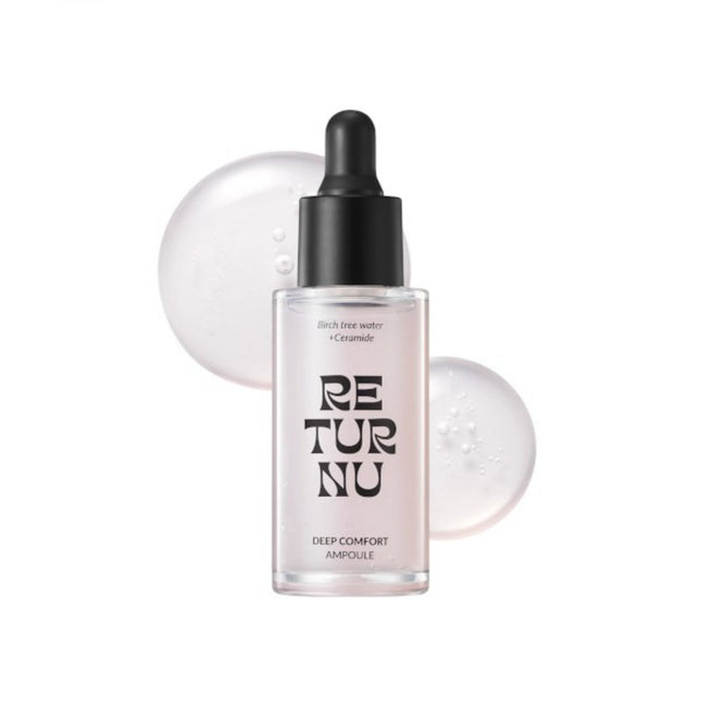Returnu Deep Comfort Deep Hydration – Ampoules Treatment Serum for Women, For Face, 30 ml