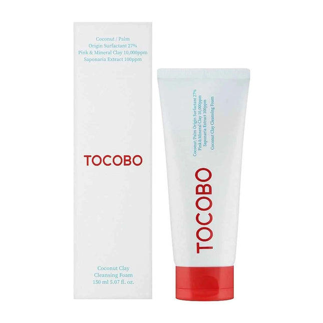 Tocobo Coconut Clay Espuma Limpiadora Unisex, 150 ml