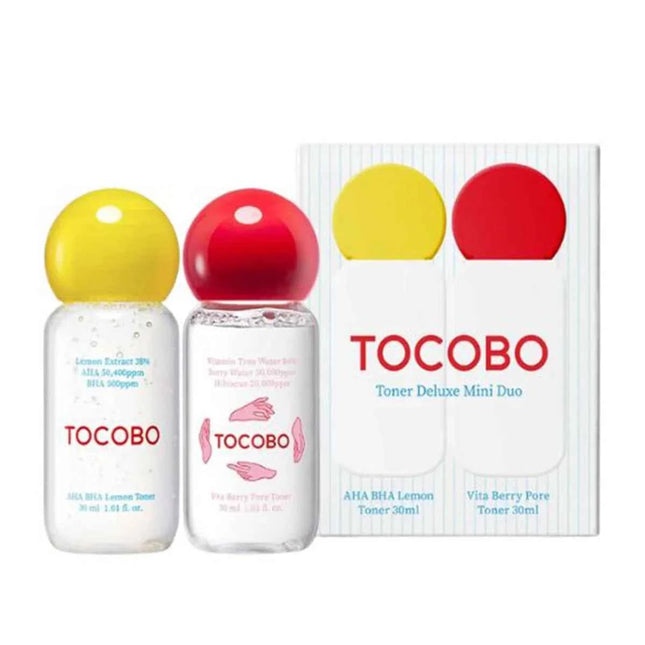 Tocobo Toner Deluxe Mini Duo Tonico Lemon Berry Unisex, 2 Units