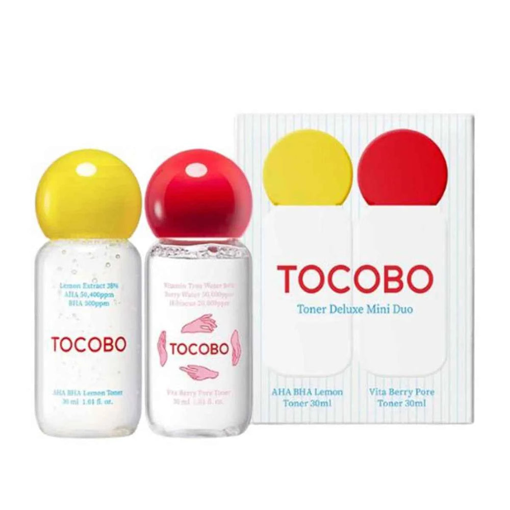 Tocobo Toner Deluxe Mini Duo Tonico Lemon Berry Unisex, 2 Units
