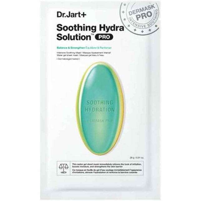 DR. JART+ Dermask Soothing Hydra Solutiontm Pro Mascarilla Unisex, 26 g