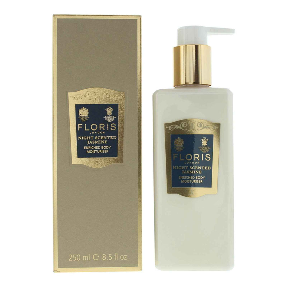 Floris Of London Night Scented Jasmine Nourishing – Body Lotion for Women, 250 ml
