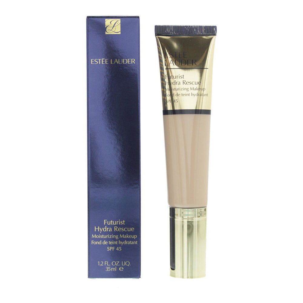 Estee Lauder Futurist Hydra Rescue Waterproof – Liquid Foundation Unisex, 2N1, Desert Beige, SPF 45, 35 ml