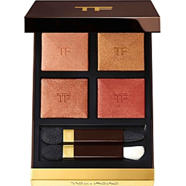 Tom Ford Eye Color Quad – Eyeshadow Palette for Women, 41, Peach Dawn, 4 Shades, 6 g