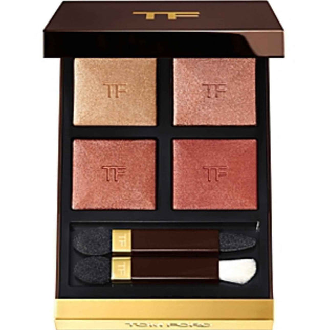 Tom Ford Eye Color Quad – Eyeshadow Palette for Women, 40, Golden Hour, 4 Shades, 6 g
